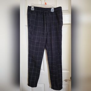 H&M Pinstriped Joggers
